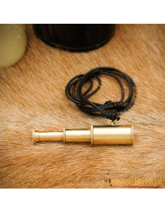 Ciondolo mini-telescopio estensibile