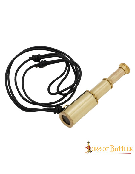 Ciondolo mini-telescopio estensibile