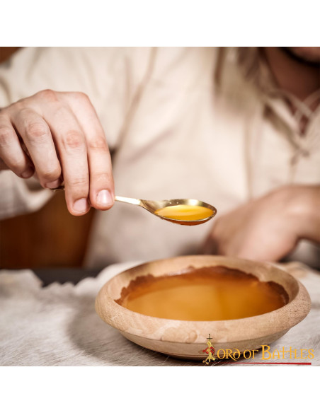 Set di 2 cucchiai romani in ottone...