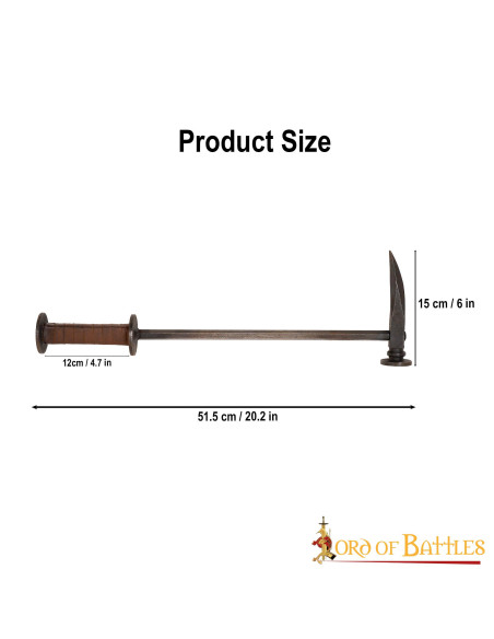 martello da guerra medievale, gotico