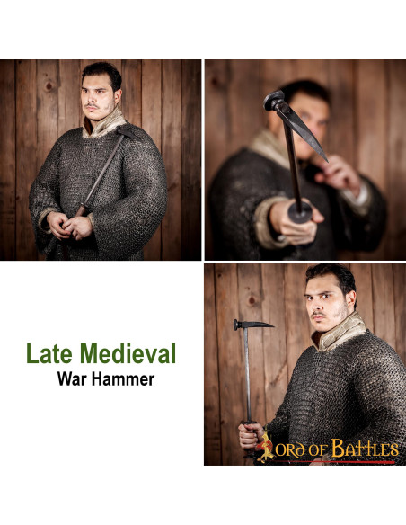 martello da guerra medievale, gotico