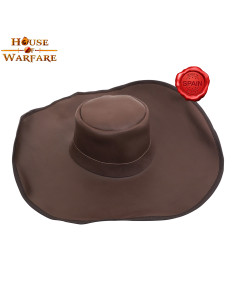 Cappello a tesa larga Diego Alatriste in marrone