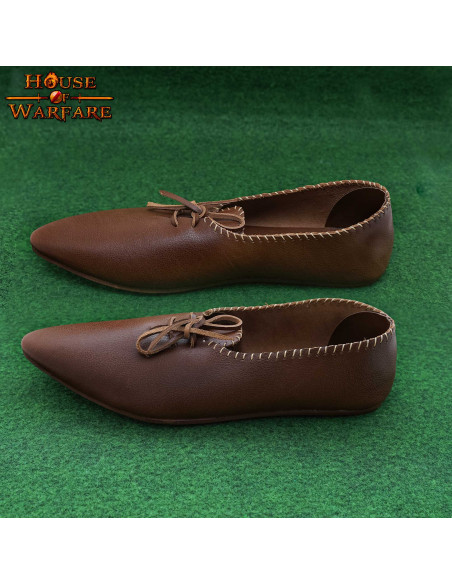 Scarpe da donna medievali in pelle...
