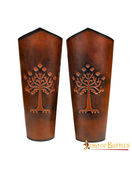 Minas Tirith White Tree Bangles -...