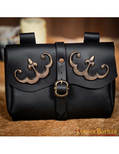 Borsa, tipo marsupio, del Basso Medioevo (13x18 cm.)