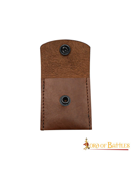 Pratica borsa medievale in pelle -...