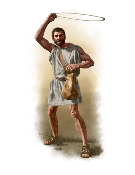 Tracolla Balearic in cuoio intrecciato