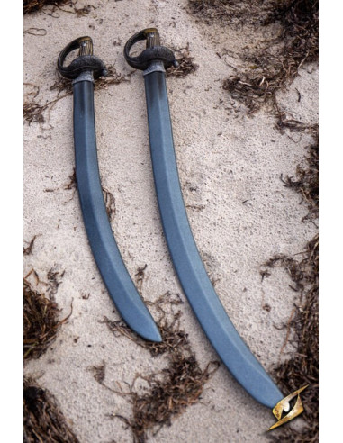 Sciabola da pirata ricurva per LARP (85 cm.)
