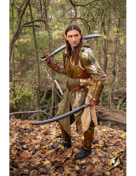 Spada elfica ricurva per LARP (105 cm.)