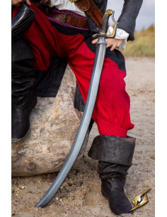 Sciabola militare curva per LARP (102 cm.)