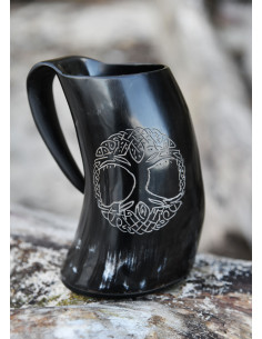 Boccale da birra vichingo, l'albero della vita, Yggdrasil... 2