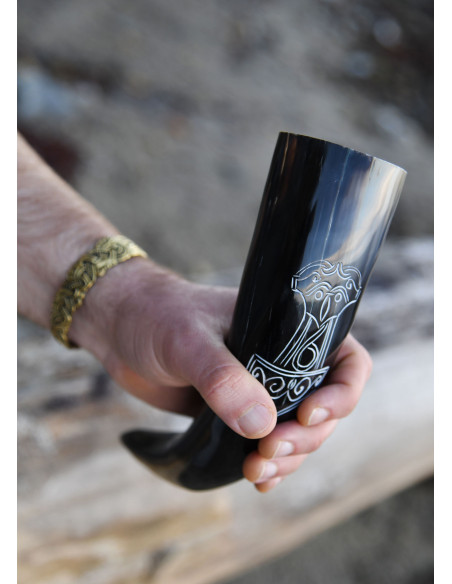 Martello in corno di Thor Mjölnir con...