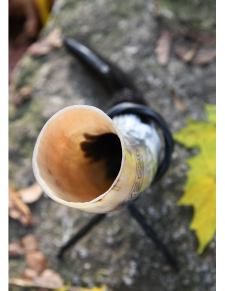 Corno Viking Norse Wolf Fenrir con...