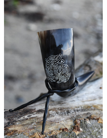 Corno di drago vichingo con supporto...