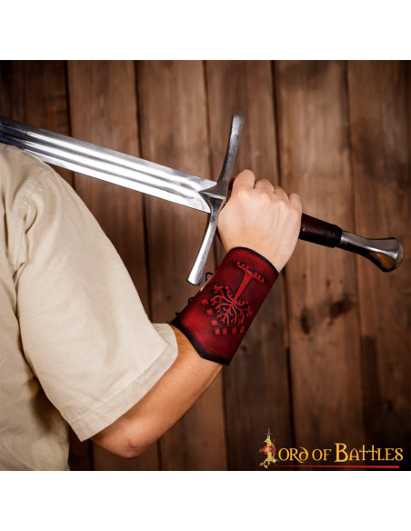 Bracciali Albero di Gondor in vera pelle