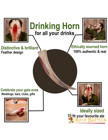 Corno vichingo di Olaf da bere...