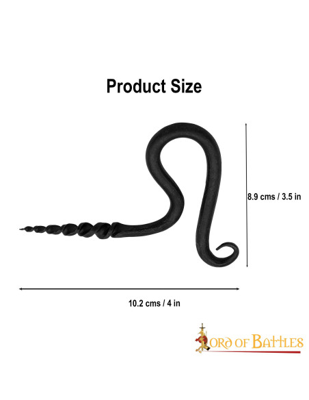 Cavatappi medievale forgiato a mano...