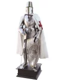 Armatura dei Cavalieri Templari con croce sul petto