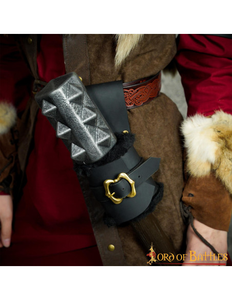Baldric per spade e altre armi di cuoio