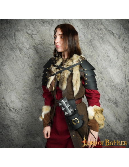 Baldric per spade e altre armi di cuoio