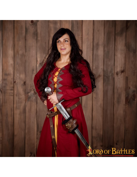 Baldric per spade e altre armi di cuoio