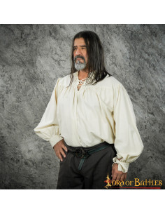 Camicia Elric Medievale e Rinascimentale - Ecru