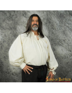 Camicia Elric Medievale e Rinascimentale - Ecru 2