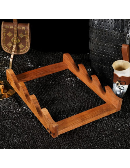 Staffa da parete in legno per...