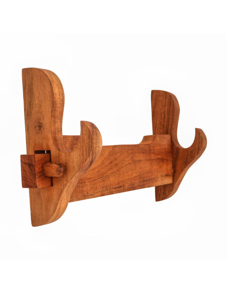 Staffa da parete in legno per...