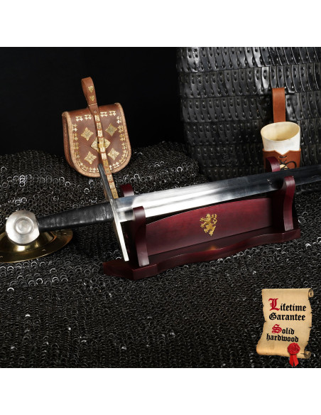 Supporto da tavolo in legno per...