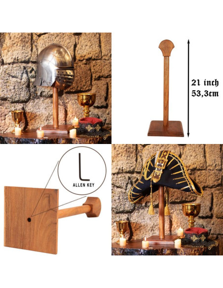 Supporto in legno per appendere...