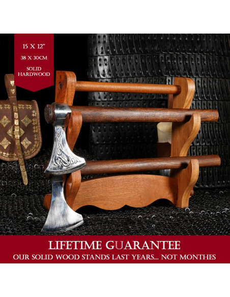 Staffa da parete in legno per...