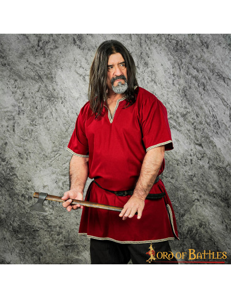 Tunica vichinga Balder manica corta -...