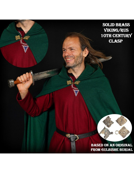 Grande Mantella in Lana con Chiusura...