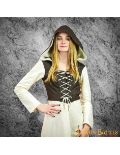 Abito Medievale Donna Eyra - Ecru