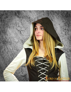 Abito Medievale Donna Eyra - Ecru 2