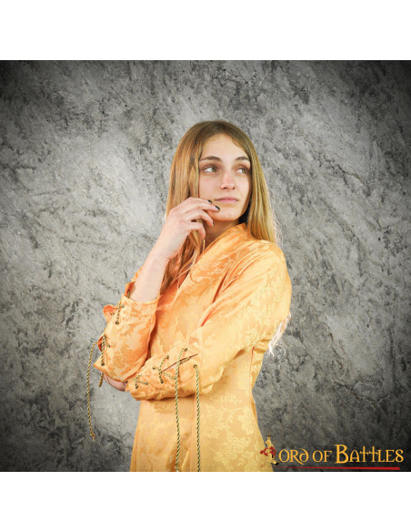 Abito medievale donna cortigiana con...