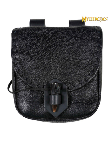 Borsa medievale in pelle con chiusura...