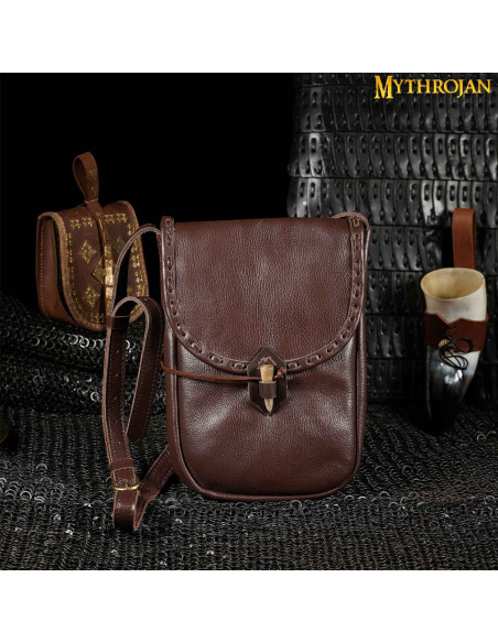 Borsa medievale in pelle, tipo...