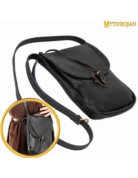 Borsa medievale in pelle, tipo...