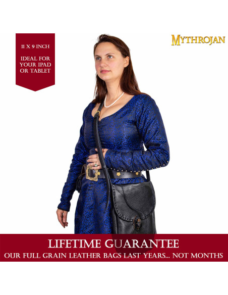 Borsa medievale in pelle, tipo...