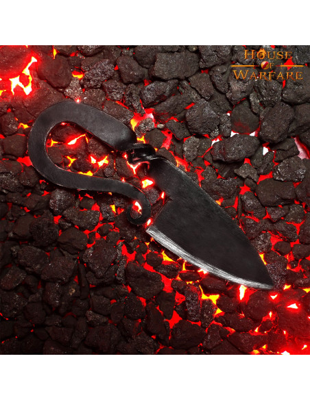 Coltello medievale in ferro forgiato...