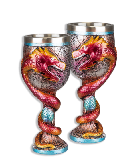 Coppa draghi medievale (18x7,6 cm.)