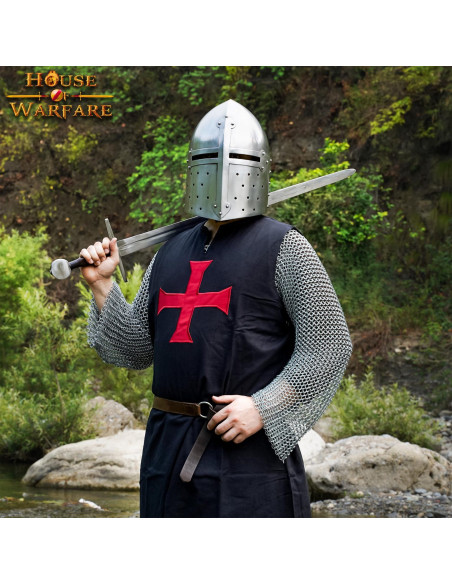 Elmo conico Pan di Zucchero medievale...