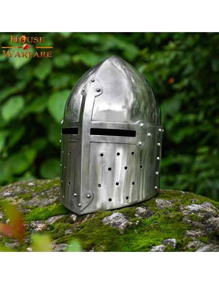 Elmo conico Pan di Zucchero medievale...