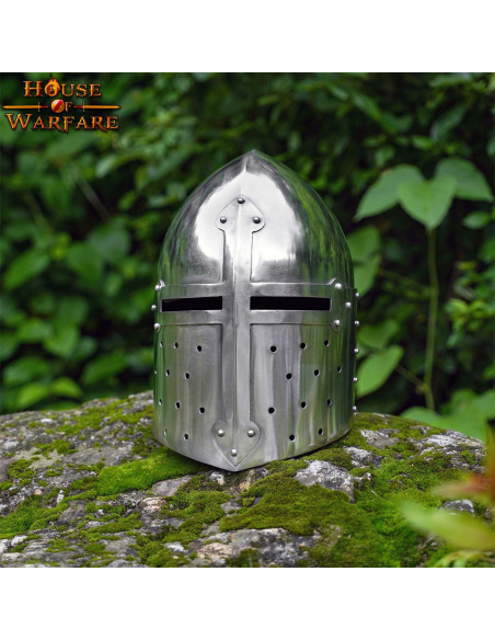 Elmo conico Pan di Zucchero medievale...