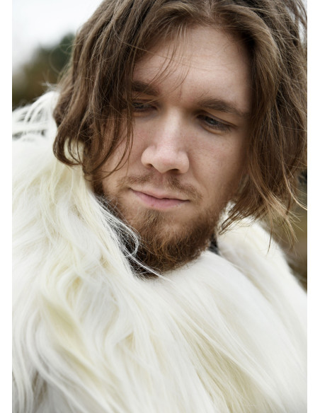 Pelle di pecora bianca nordica per le...