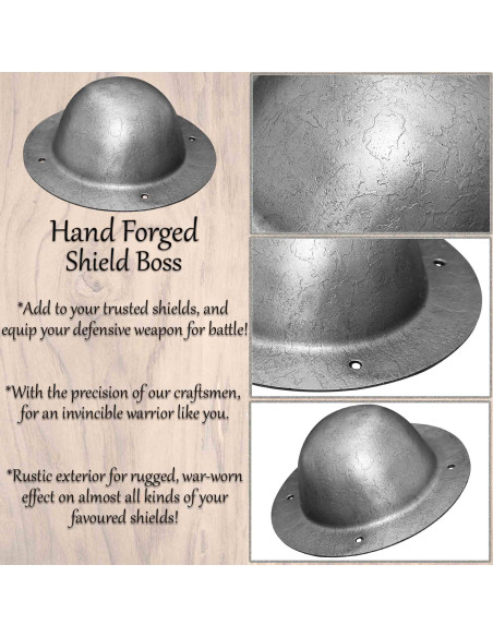 Umbo in acciaio per scudi vichinghi...