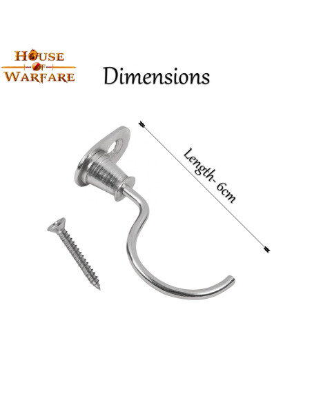 Coppia di supporti medievali cromati...