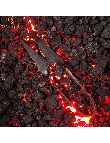 Forbici medievali forgiate a mano (14...